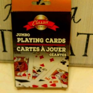 Jumbo playing cards